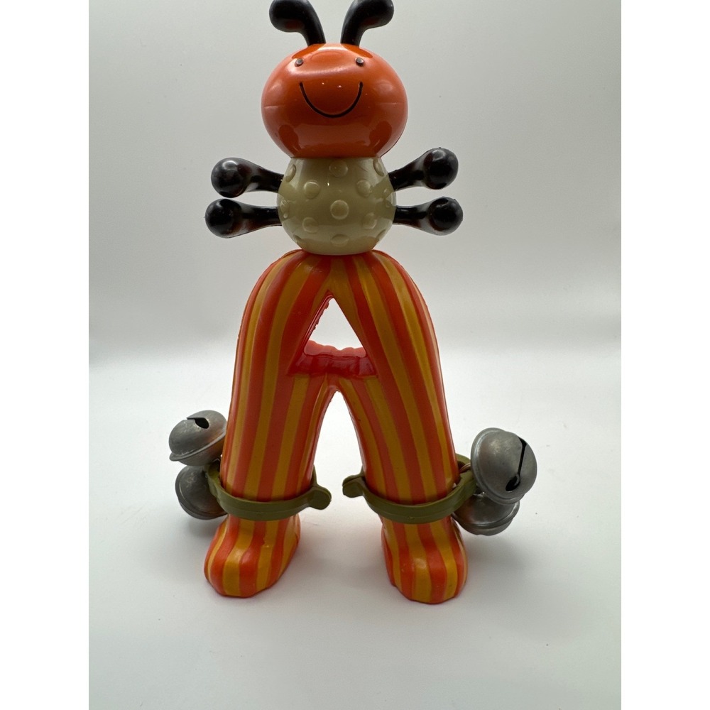 Mybtoys Circus Bug Insect With Bells Rattle Baby Toddler Toy‎ Vintage